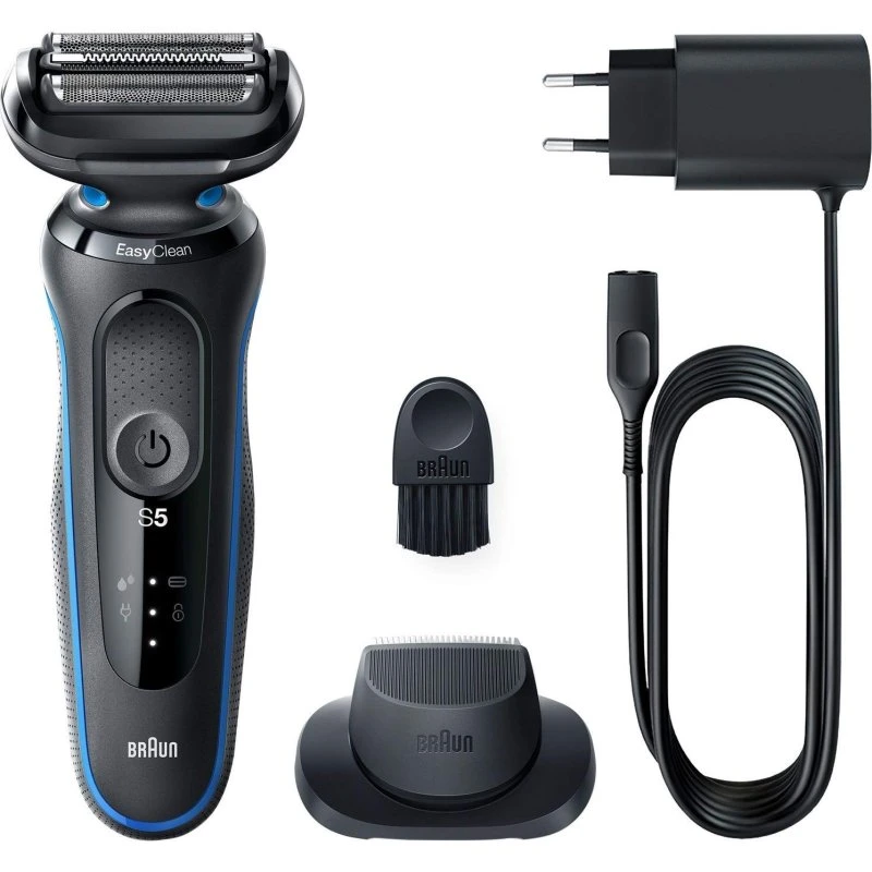 Braun Series 5 51-B1200s barbermaskine – 3 fleksible knive, 3 ugers batteri