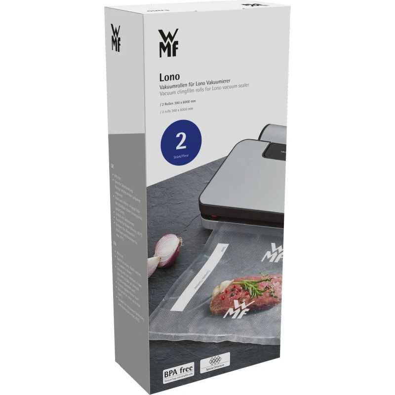 WMF Lono Vakuumposer, 2 Ruller, 30 cm x 6 m