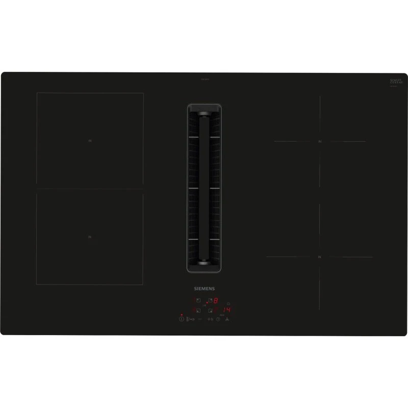Siemens ED811BS16E iQ300 80 cm induktionskogeplade med emhætte