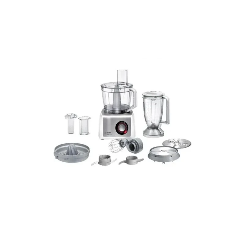 Bosch MC812S820 Foodprocessor 1250W, 3,9L, Hvid