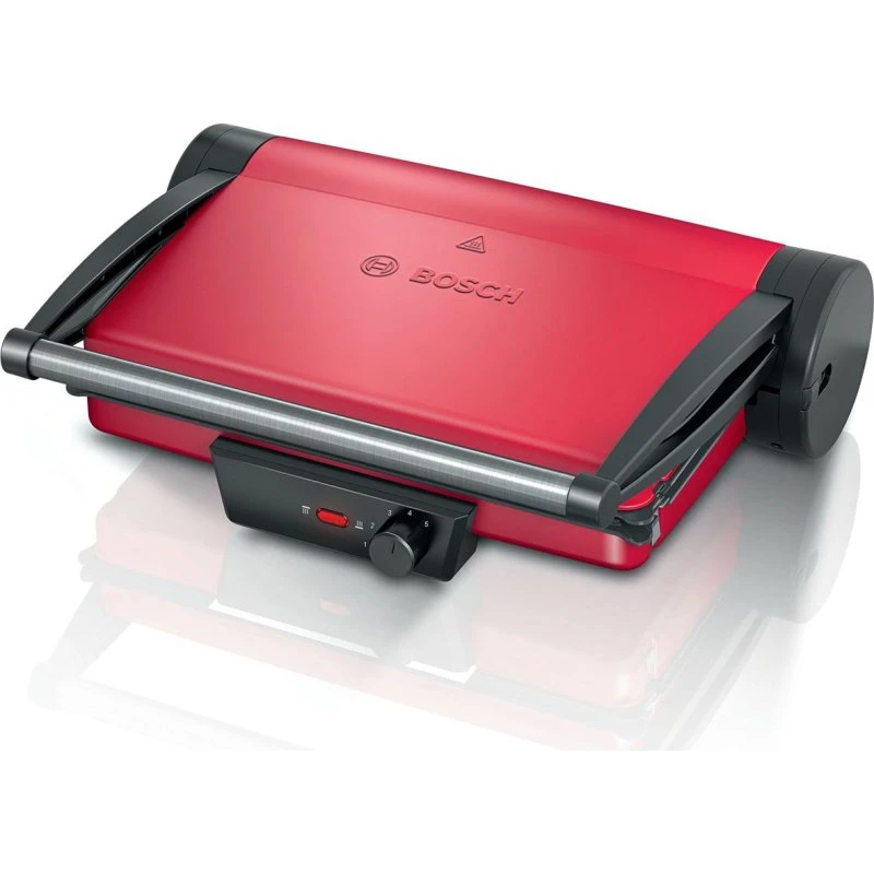 Bosch TCG4104 Kontaktgrill 2000W, Rød, Non-Stick