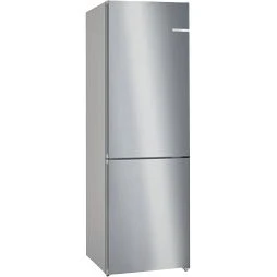 Bosch Serie 4 KGN362IDF Bundfryser 321 L Rustfrit Stål