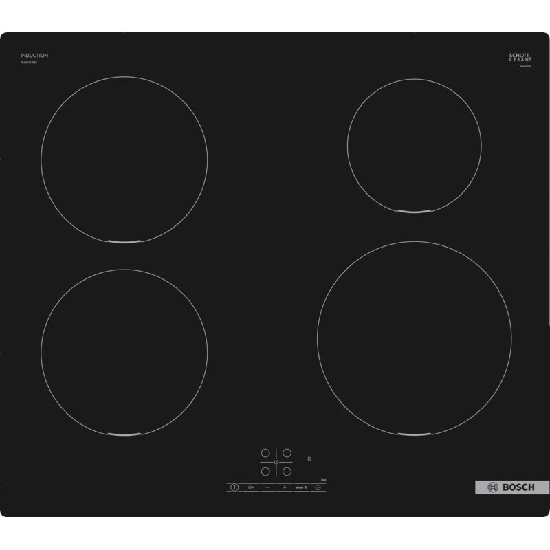 Bosch Serie 4 PUE611BB5D 60 cm Induktionskogeplade Sort