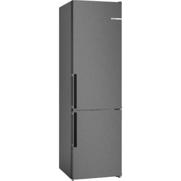 Bosch Serie 4 KGN39VXBT Fritstående Kølefryseskab 363 l, Dark Inox