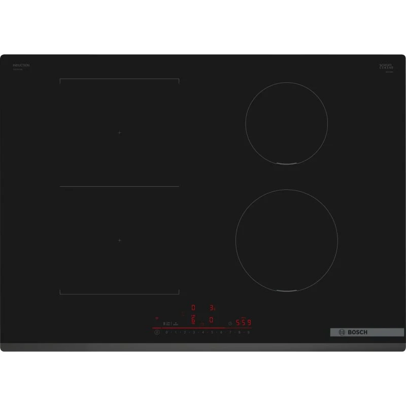 Bosch Serie 6 PVS731HB1E 70 cm Induktionskogeplade, Sort