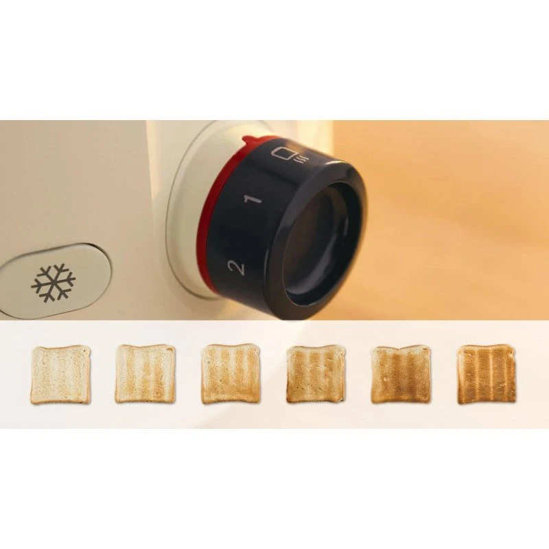 Bosch MyMoment TAT2M127 Brødrister 2 skiver, beige