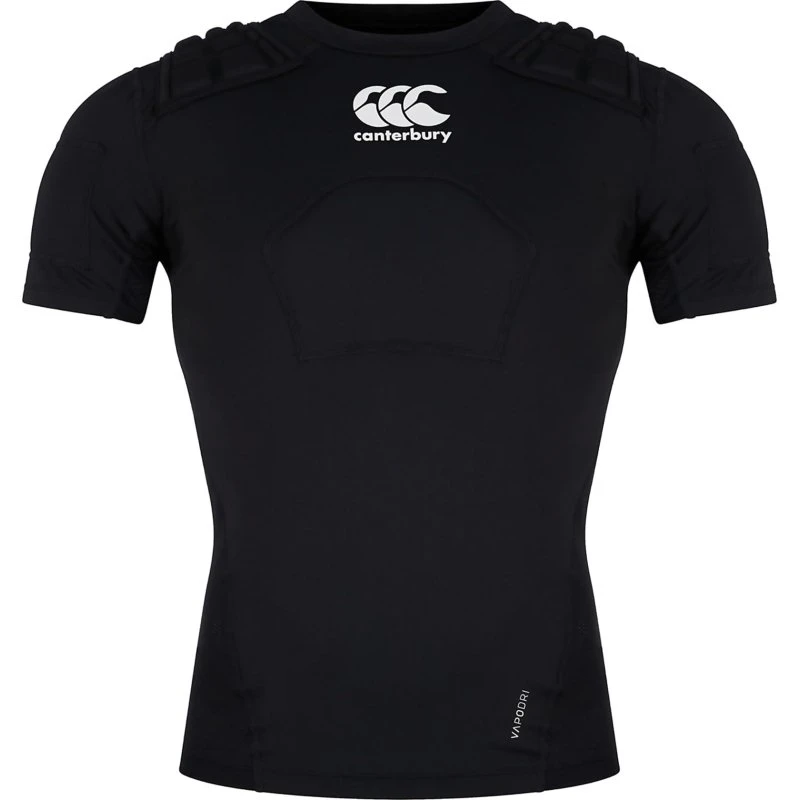 Canterbury Pro Protection Rugbyvest XXL – Sort/Hvid/Sølv
