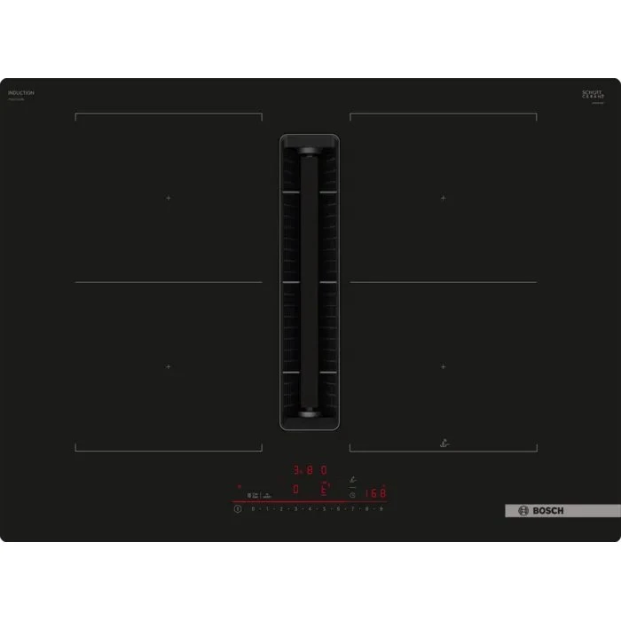 Bosch Serie 6 PVQ711H26E Induktionskogeplade, Sort, 71 cm
