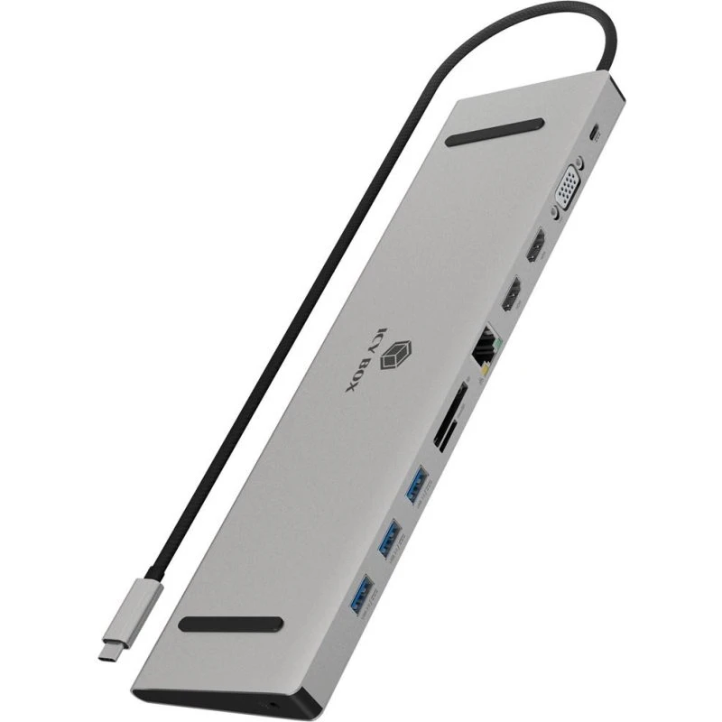 RAIDSONIC Icy Box IB-DK2106a-CPD USB-C Dockingstation 11-in-1