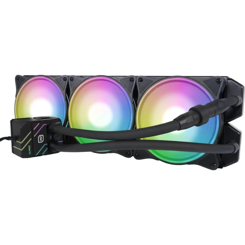 Alphacool Pro Aurora 420 CPU AIO 140 mm Sort/Hvid