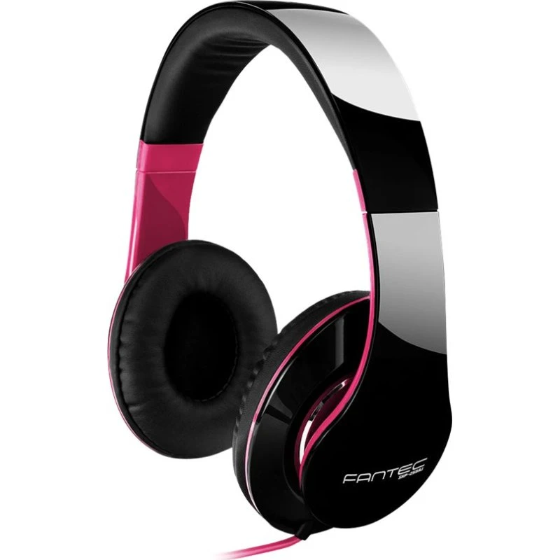 FANTEC SHP-250AJ-PK Hovedtelefoner Sort/Pink