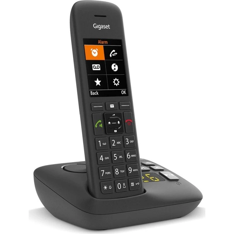 Gigaset C575A Trådløs telefon med 2,2" farvedisplay, sort