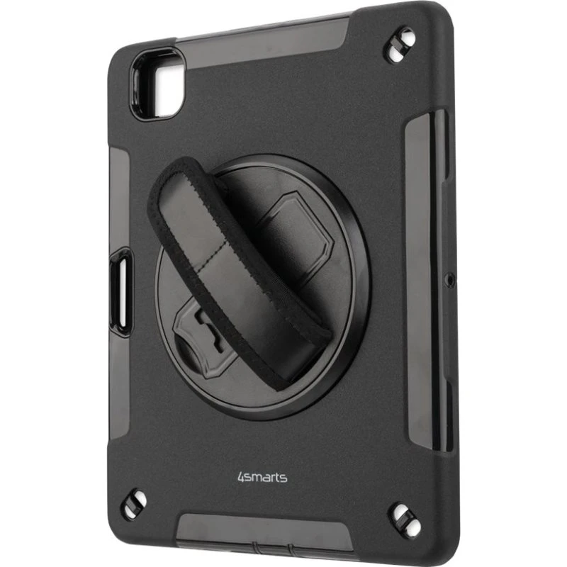 4smarts Rugged Case Grip, Sort, TPU, Til iPad Air 4. & 5. Gen (10,9")