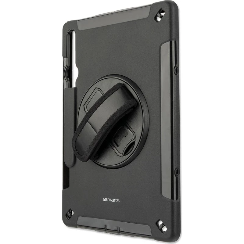 4smarts Rugged Case Grip for Galaxy Tab S6 Lite (10,4") Sort