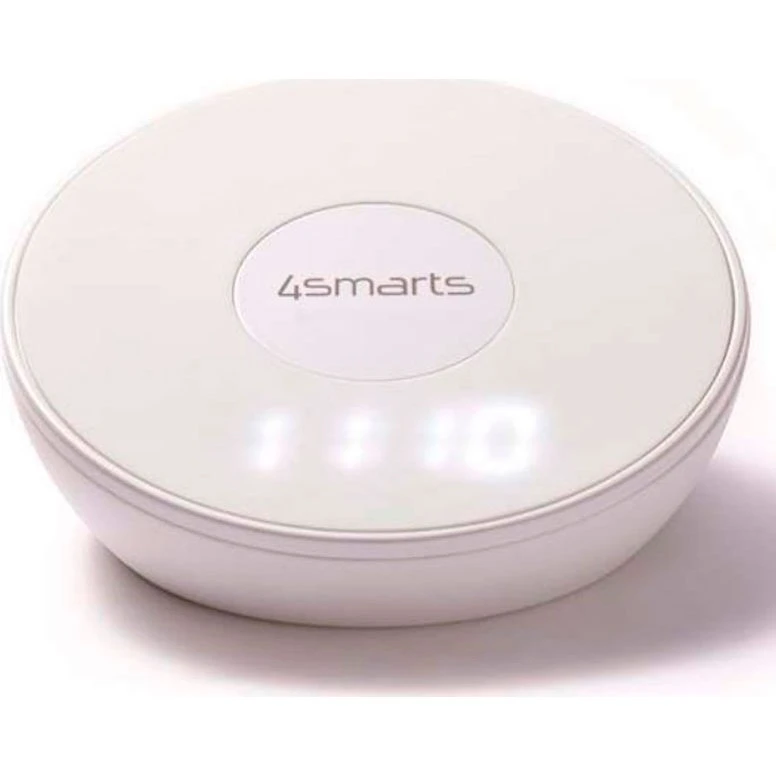 4Smarts VoltBeam N8 Trådløs Oplader 15W, Hvid