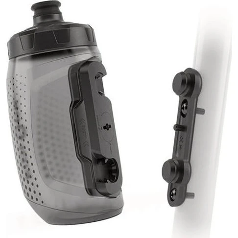 FIDLOCK Twist Cykelvandflaske 450 ml Sort/Grå