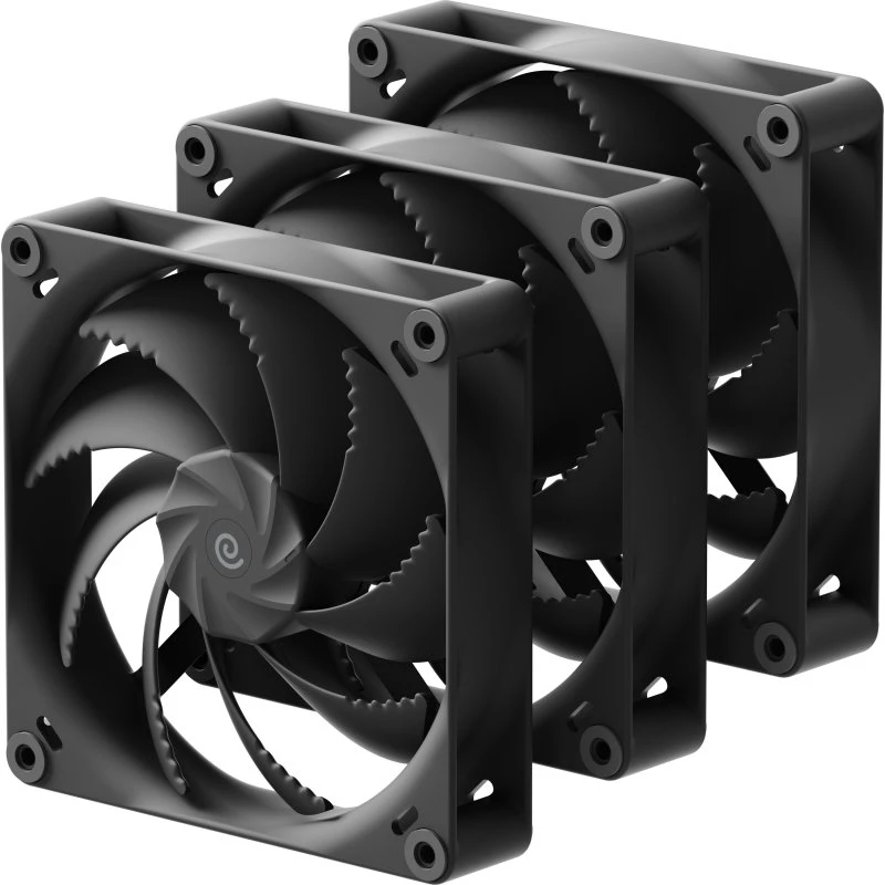 HAVN H14 140mm PWM Kabinet Køler - 3 stk. - Sort
