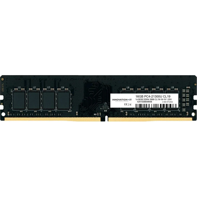 Innovation IT DDR4 16GB 2666MHz CL19 Sort