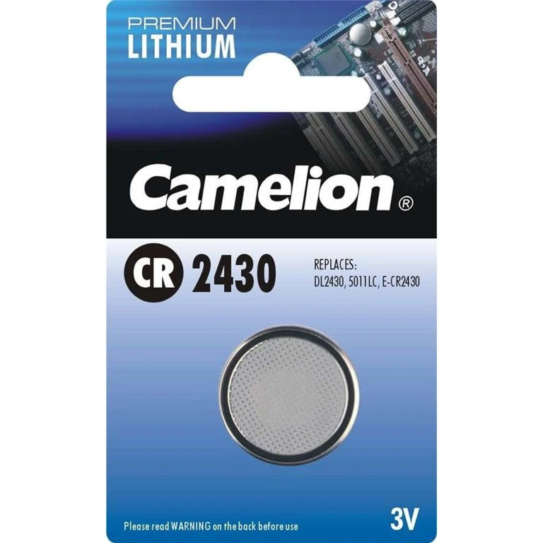 Camelion CR2430 Lithium 3V Batteri, 1 stk