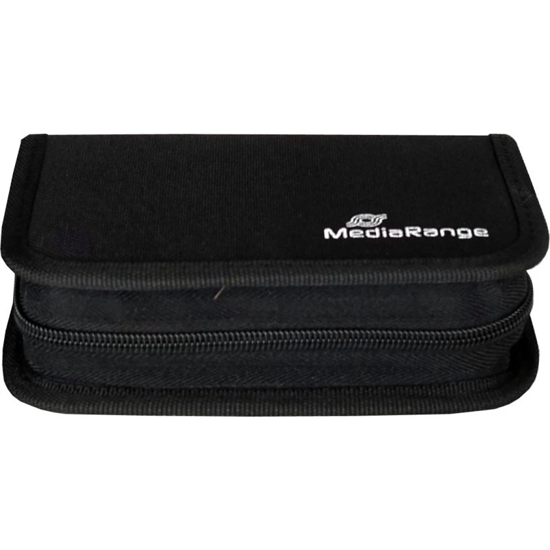 MediaRange Flashdrive Wallet – 6 USB & 3 SD, Sort