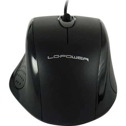 LC Power M710B Optisk Mus, 3 Knapper, USB, Sort