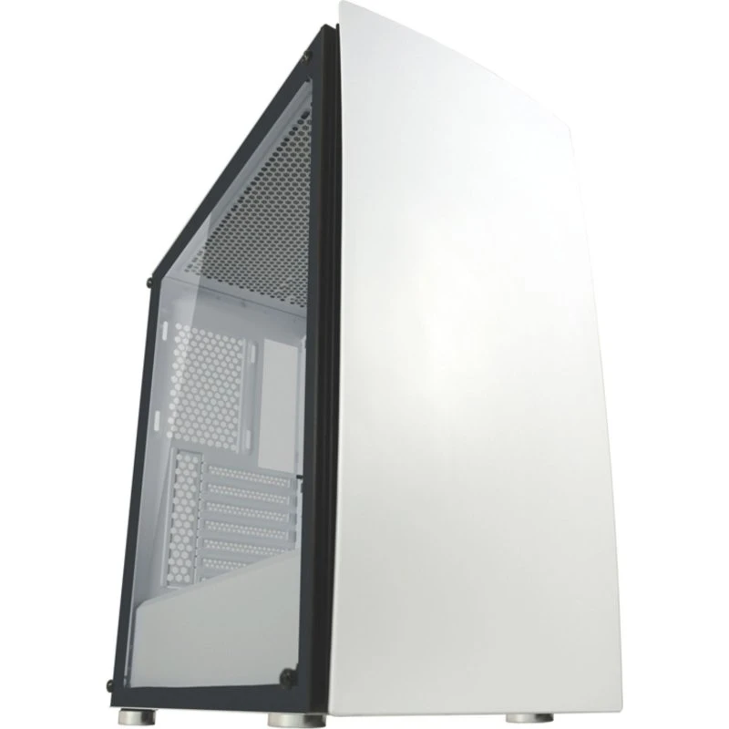 LC Power Bright Sail X Gaming Kabinet, Hvid, Mid Tower