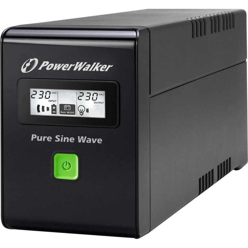 PowerWalker VI 800 SW 800VA/480W Line-Interaktiv UPS med Ren Sinus