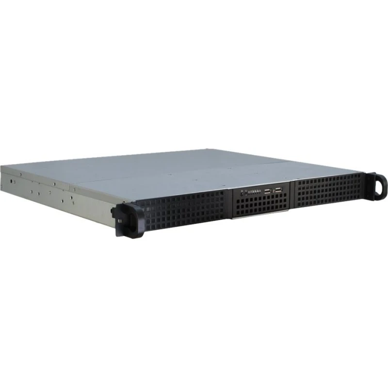 Inter-Tech IPC 1U-10240 Rack, Sort, ATX, 1U
