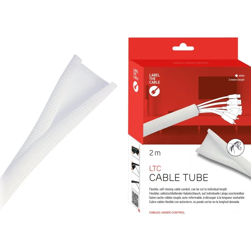 LTC CABLE TUBE 2m Hvid