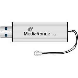 MediaRange SuperSpeed 8GB USB 3.0 Sort/Sølv