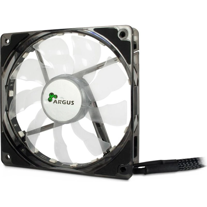 Inter-Tech Argus L-12025 Aura RGB 120mm Blæser (1500 RPM)
