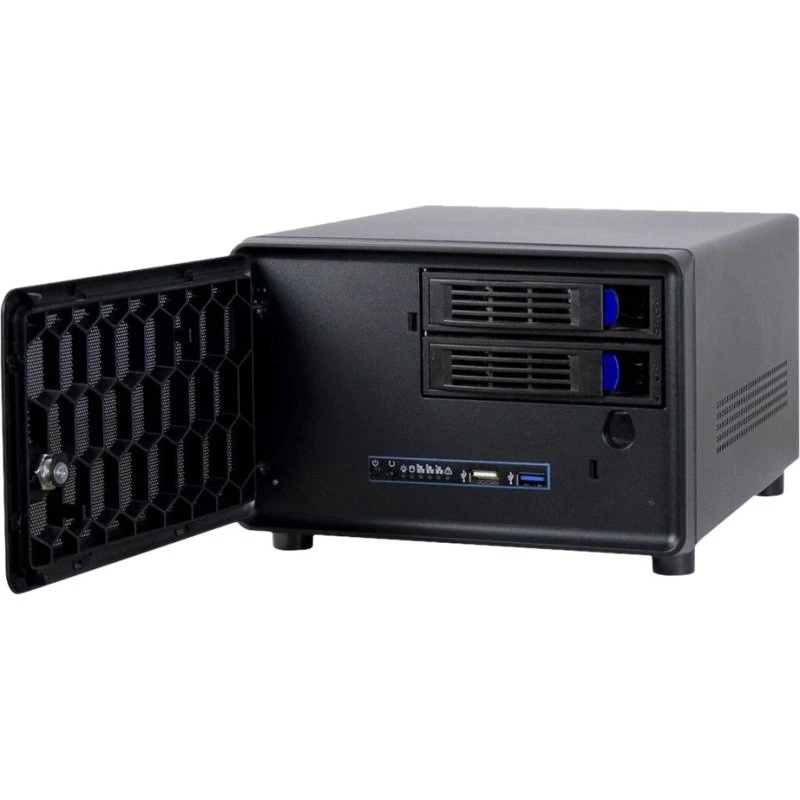 Inter-Tech SC-2100 Mini-ITX Tower, Sort