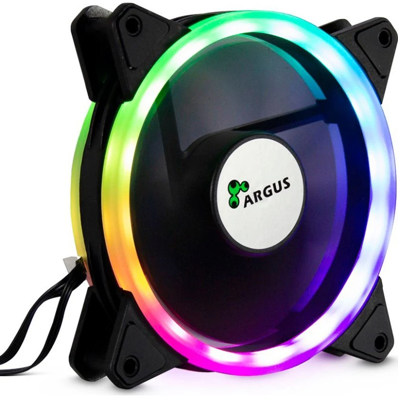 Inter-Tech ARGUS RS-041 120mm RGB Blæser (1200 RPM)