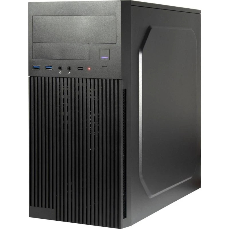 Inter-Tech IT-6521 Straight Micro Tower, sort, mATX