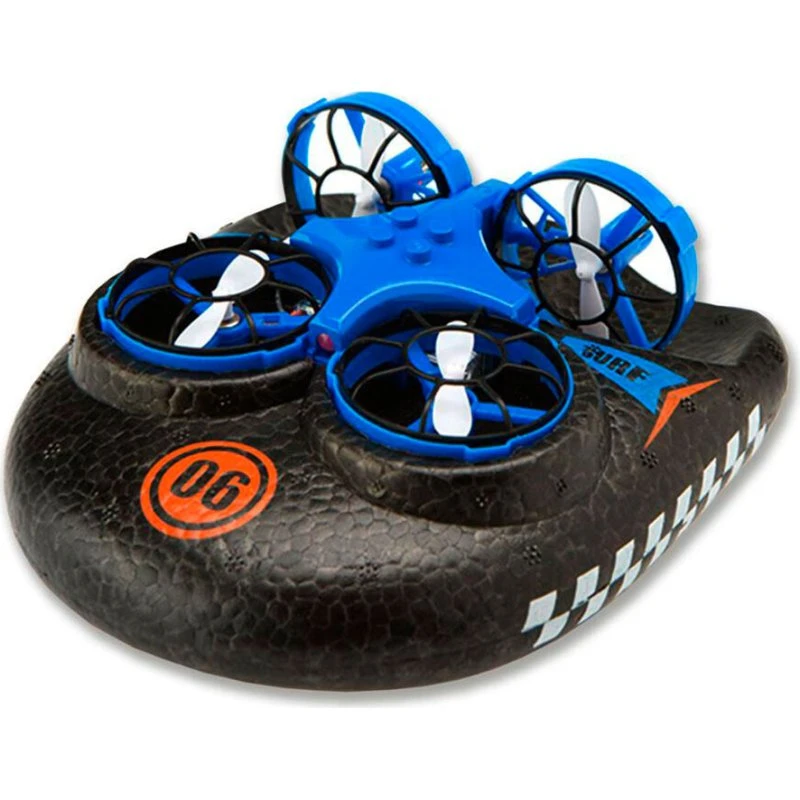 Amewi Trix 3-i-1 Mini Drone Blå, Fjernstyret 2,4GHz