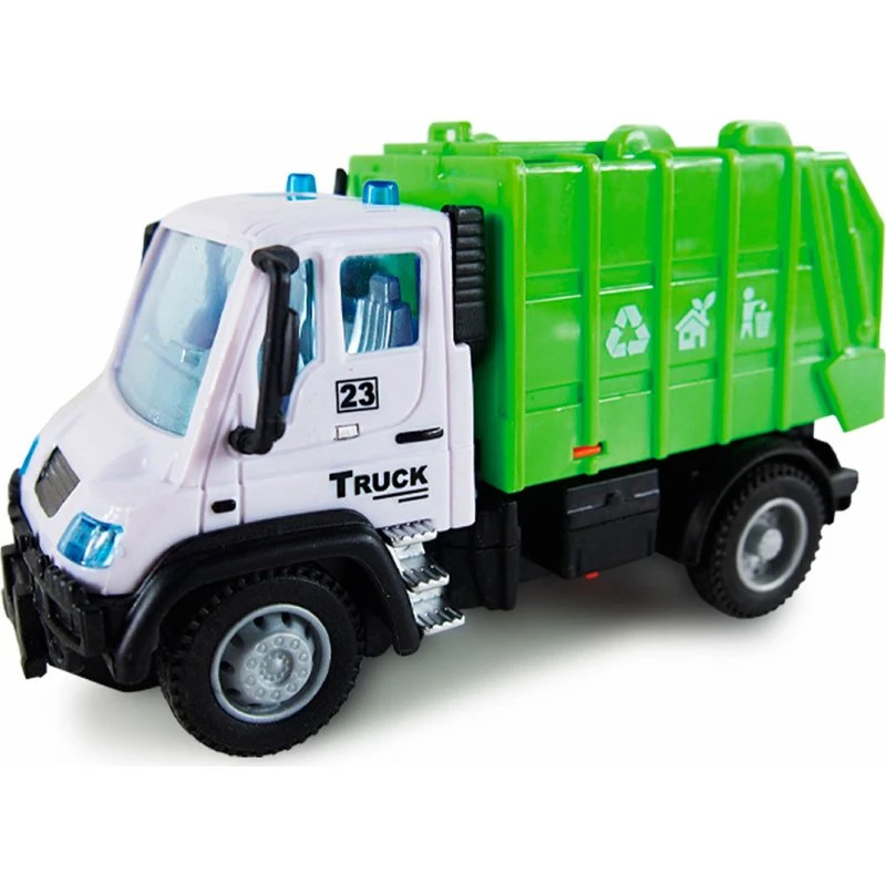 Amewi RC Mini Truck Skraldebil 1:64 Grøn 13,5cm