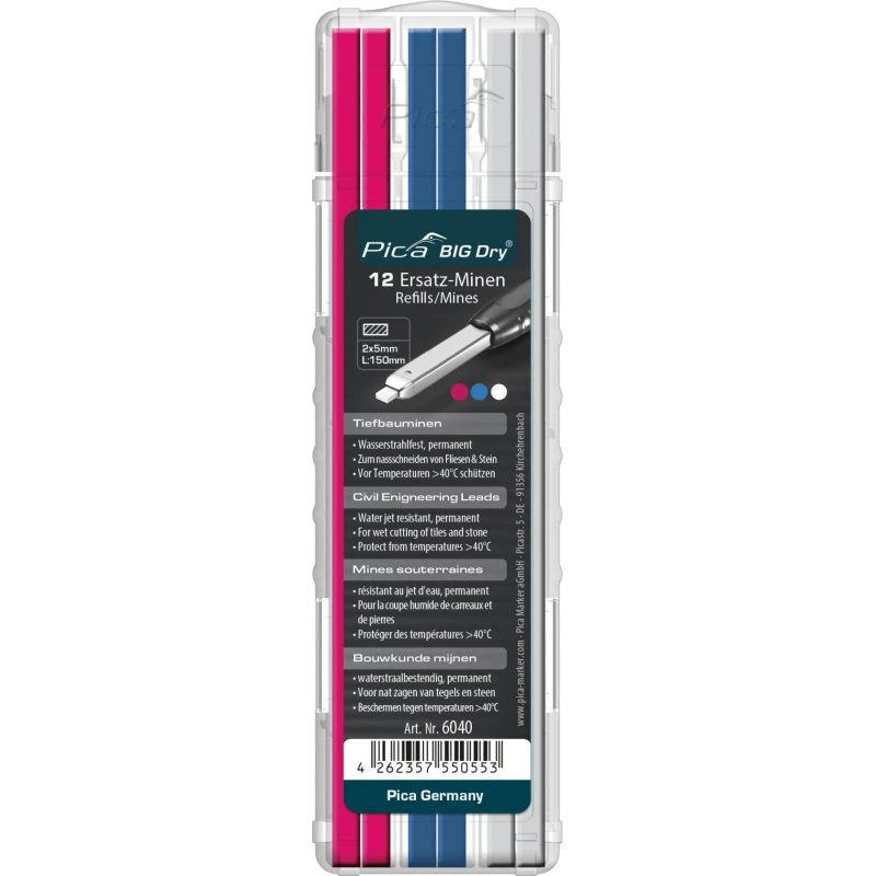 Pica Marker Big Dry Refill - Sort