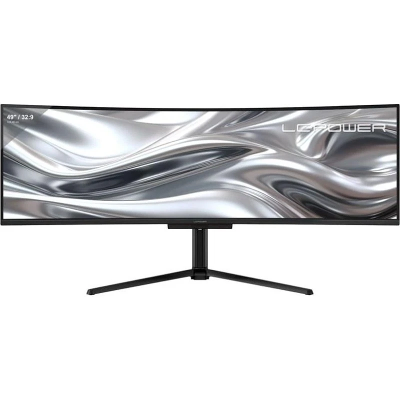 LC-POWER LC-M49QCO 49" buet QDOLED skærm 5120×1440, 144 Hz, sort