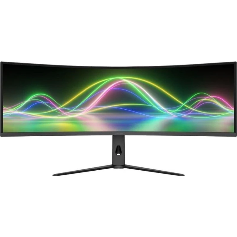 LC-POWER LCM49QCK 49" buet Dual QHD-skærm sort