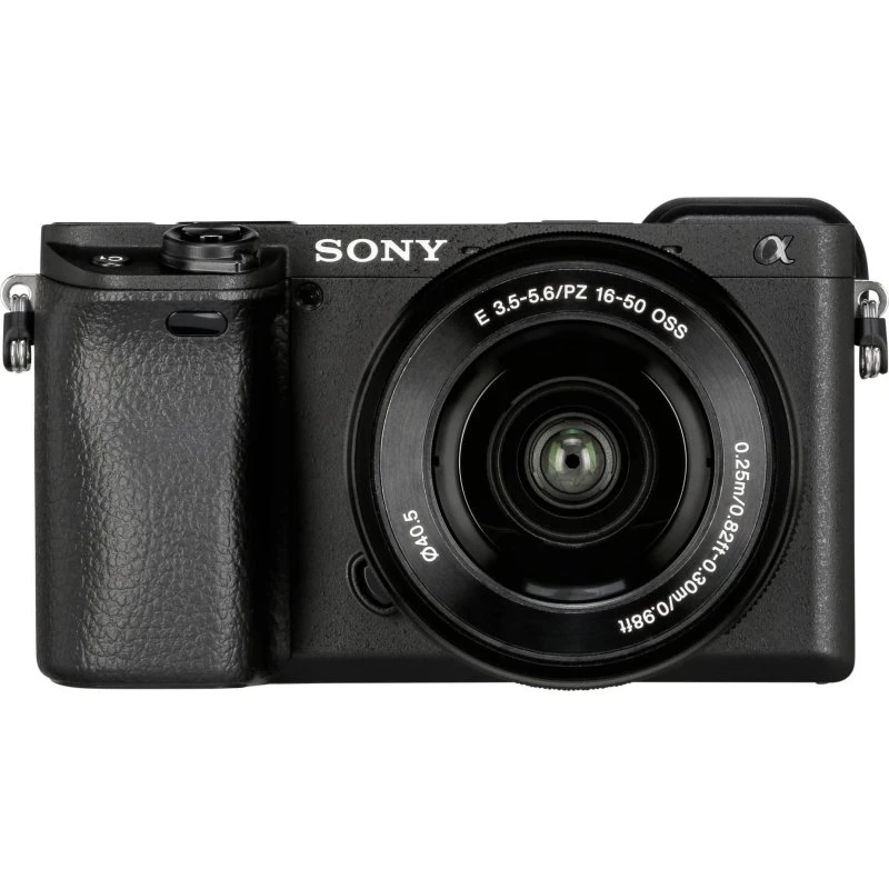 Sony Alpha 6400 Kamera Kit 16-50mm OSS Sort