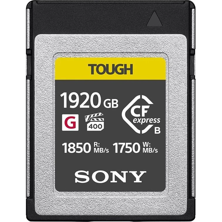 Sony CEB-G1920T CFexpress Type B 1920 GB, 1850 MB/s