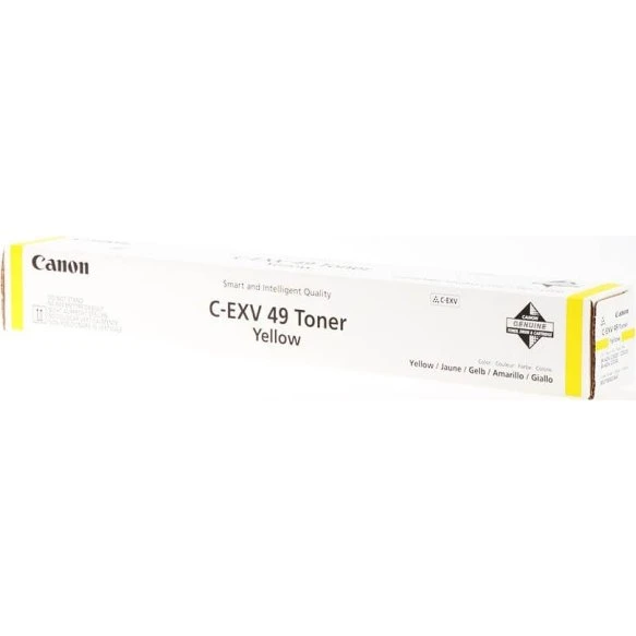 Canon C-EXV 49 Gul Toner 19.000 Sider