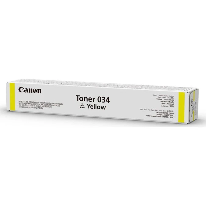 Canon 034 Gul Toner 7300 Sider