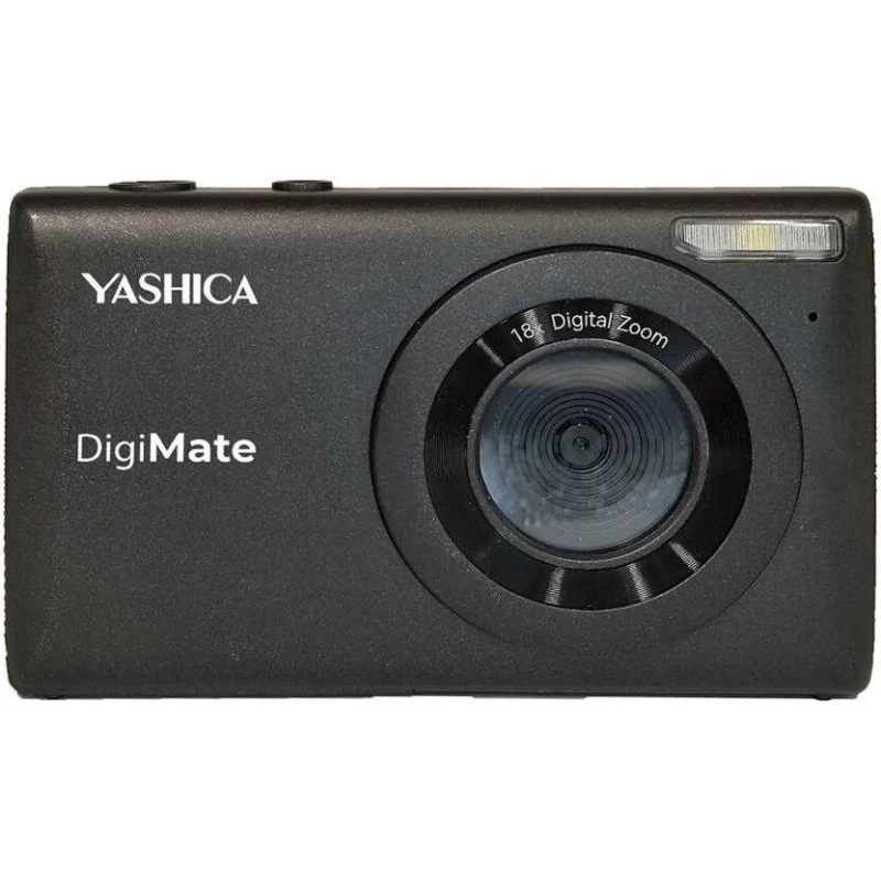 Yashica DigiMate YAS-DGM100-BK 4K Kompaktkamera, Sort