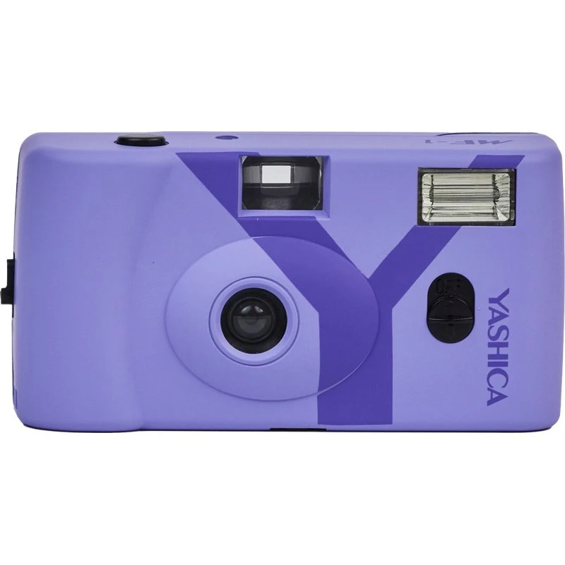 Yashica MF-1 Snapshot Art Kamera, Lavendel, 35mm Film