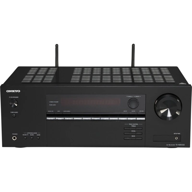 Onkyo TX-NR5100 7.2-kanal AV-receiver, sort