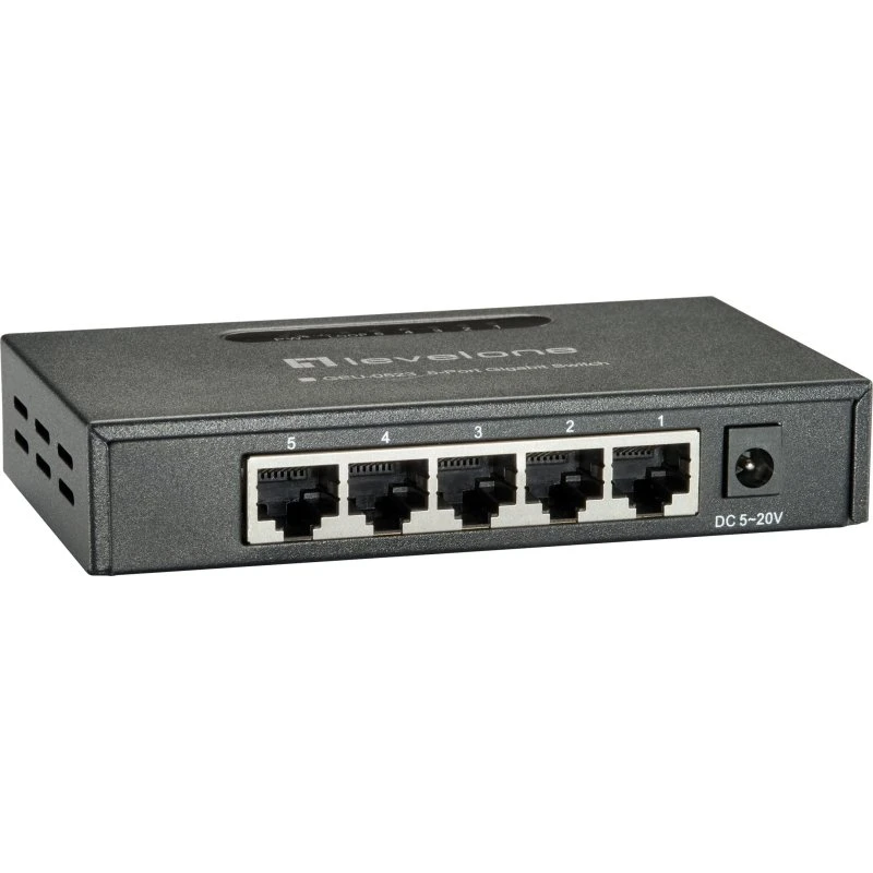 LevelOne GEU-0523 5-port Gigabit Switch