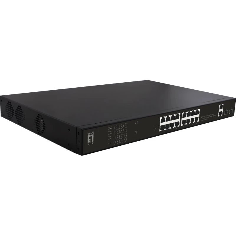 LevelOne GEP-2021 20-port Gigabit PoE-switch