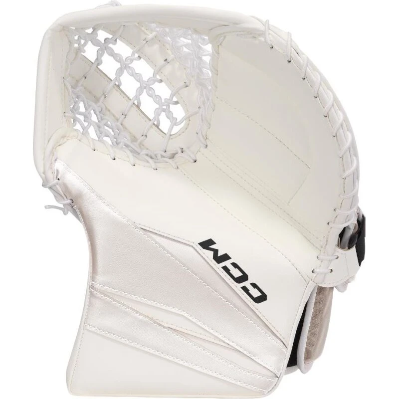 CCM Axis F5 Jr Målmandshandske Hvid