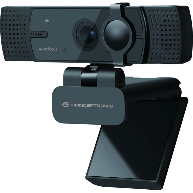Conceptronic AMDIS08B 4K Webcam, 8,3 MP, USB 2.0